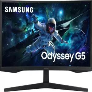 삼성 27인치 오디세이 G55C 시리즈 QHD 1000R 커브드 게이밍 모니터 1ms(MPRT) HDR10 165Hz AMD 라데온