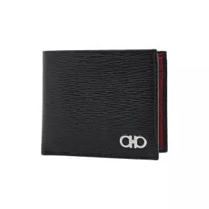 [SS26 남성 간치니 반지갑 66 A065 NERO RED 0685986