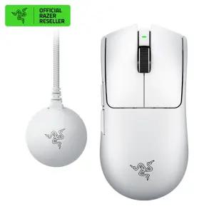 레이저코리아 바이퍼 V4 Pro 화이트 무선 게이밍 마우스 바브사 FPS