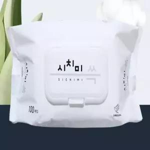 물티슈 100매 20팩 엠보싱 대용량 엠보싱물티슈