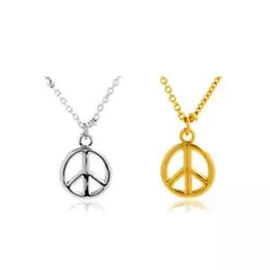 [룽스_66]16KGP 기본 큐트 평화 금도금목걸이 목걸이