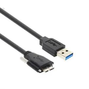 USB3.0 AM Microb 락케이블 연장선 2m