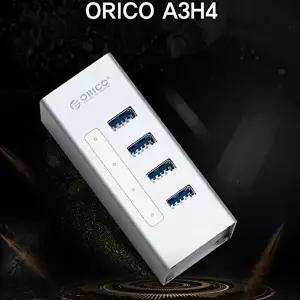 고품질 오리코 A3H4 USB3.0 4포트 유전원 허브 무전원허브 유전원허브 4포트허브 노트북허브 W34E49A