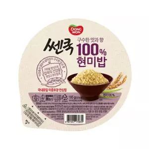 [동원] 쎈쿡 100% 현미밥 195g 24개[35979137]