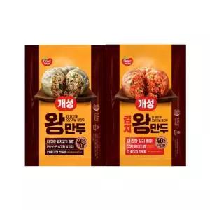 [동원] 개성왕만두 2.1kg + 김치왕만두 2.1kg[35979149]
