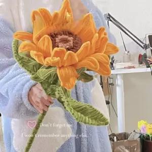 대형 꽃다발 해바라기 인형 조화 촬영 소품 선물 꽃 이벤트