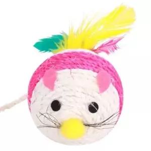 반려묘 로프 마우스볼 1p 고양이 장난감 고양이공 (W05F214)