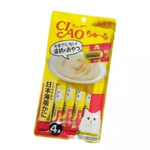 고양이 스틱 닭고 게 14g 4p 고양이 애묘 간식 고양이스틱 습식간식 (W06140E)