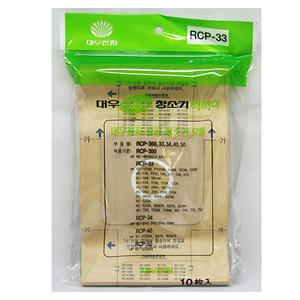 대우먼지봉투 대우 청소기 필터 먼지봉투 RCP-33