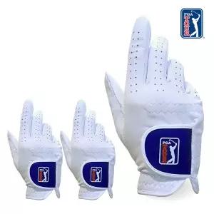 [피지에이투어][PGA TOUR] 골프 양피 장갑 / 왼손잡이용 3장세트