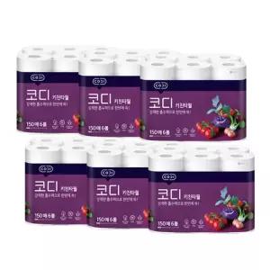 코디 키친타올 150매 6롤 6개 / 총 36롤