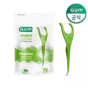 GUM 검 치과 Y자형 스마트 일회용 치실(75p) (898) 3개