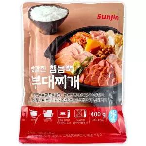 선진 데펴서 바로 먹는 맛깔진 햄듬뿍 부대찌개 400g