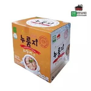 [대한식품]대한 유기가마솥 간편 찹쌀 누룽지 250g(50gx5)x12
