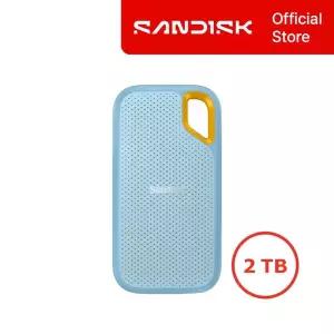 [샌디스크] 익스트림 포터블 외장 SSD 2TB 2테라 E61 스카이블루 USB 3.2 Gen2 1050MB/s