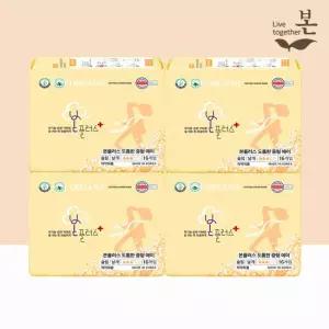 유기농본 본플러스 중형 16P 4팩