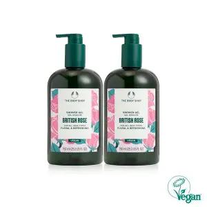 [더바디샵]브리티쉬 로즈 샤워젤 750ML 듀오 세트 (888078)