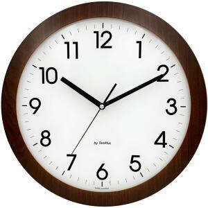 35cm 인테리어 원목 무소음 벽시계 KH350볼록월넛