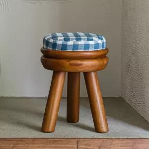 [정상가 290,000원] 샌드 원목 스툴