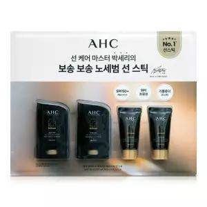 AHC 마스터즈 에어리치 선스틱 SPF50+ 22g 2개 + 선크림 10g 2개