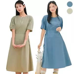 (체이스컬트) ROUND NECK 스트링 One-piece/2Color