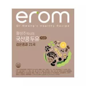 황성주 국산콩두유 PLUS 검은콩과 21곡 190ml 16입