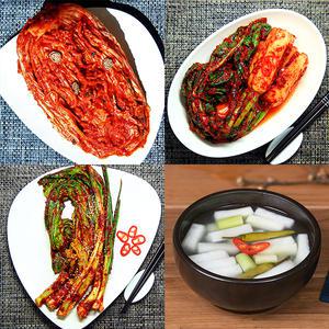[엘라비스] 양주골 포기김치 3kg+총각김치2kg+갓김치2kg+동치미2kg