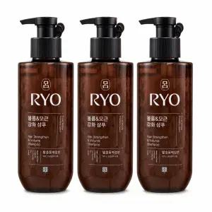 려샴푸 흑운 모근강화 볼륨케어 샴푸 592ml 3개