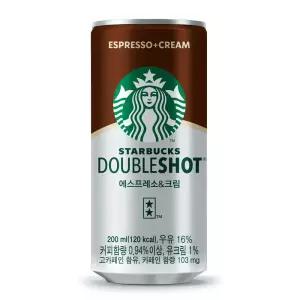 더블샷 에스프레소크림 200ml x 36개입