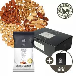 [산과들에] 견과만담은 하루견과 순수가온 50봉 견과류 선물세트+쇼핑백