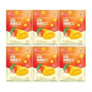 이츠웰 냉동애플망고1kg x 6개