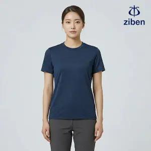 지벤 근무복 여름 반팔티 티셔츠 상의 작업복 ZB-T2233