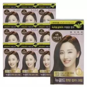 댕기머리 염색약 새치염색약 4호 10개