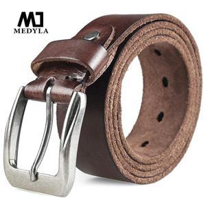 허리띠 가죽 벨트 명품 정장 남성 버클 빅사이즈 캐쥬얼 패션 MEDYLA-남성 탑 레이어 가죽 캐주얼 고품 벨