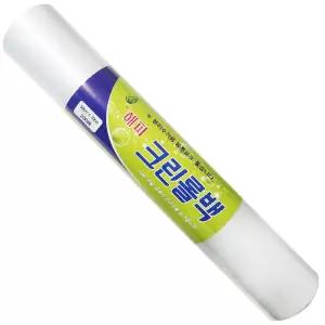 해피 크린롤백 50cm x 70cm 200매 특대형/롤백/롤비닐/롤팩/일회용/1회용/위생/비닐/가정용/업소용/보관