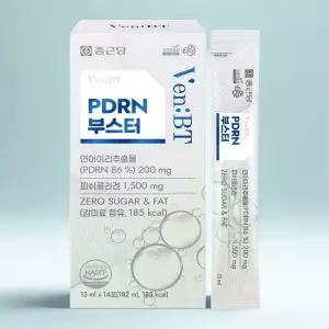 종근당 벤비티 PDRN 부스터 저분자콜라겐 마시는 PDRN 13ml 14포, 1개 생기 가