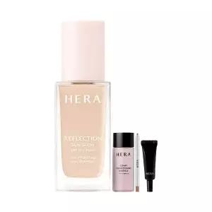 헤라 리플렉션 스킨 글로우 파운데이션 21N1, 30g, 1개+증정(컴피 컨디셔닝 에센스 15ml, 1개+립 세럼 01 인텐스 2g, 1개+스컬프트 립 컨실러 0.4g, 1개)