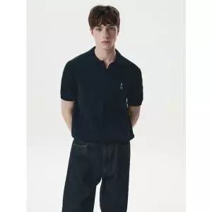 [후아유](광주신세계)스티브 카라 공용 반팔 니트/whkag2424ug