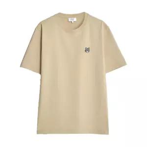 26SS 메종키츠네 폭스 헤드 컴포트 티셔츠 티 리프 PM00108KJ7025 0450