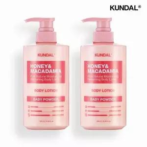 [NS홈쇼핑]쿤달 허니&마카다미아 퓨어 바디로션 500ml 2개 (향 선택)[35849269]