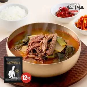 육개장 600g x 12팩