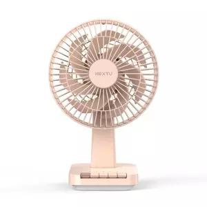 이지넷유비쿼터스 에어스핀 F3 미니 저소음 회전형 무선 탁상용선풍기 NEXTU 875WIND 핑크/영샵