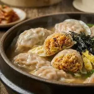 토박이마을 두부김치만두1.2kg 2팩