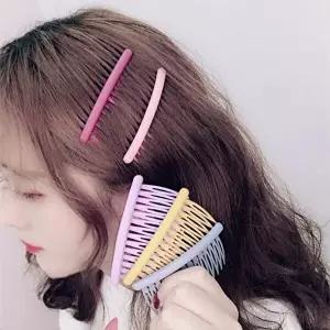 와이드 올림머리 빗핀 올림머리핀 고정빗핀 헤어빗핀 (HSJ-WFGONJO)