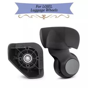 LOJEL 1571 무소음 수하물 바퀴용여행 가방 및 여행 가방용 부드럽고 조용한 교체 바퀴