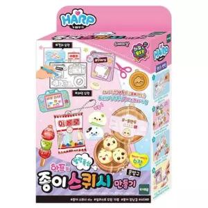 스퀴시 도안 종이 페이퍼 스퀴시 Diy 말랑이 만들기 페이퍼 토이 북 세트