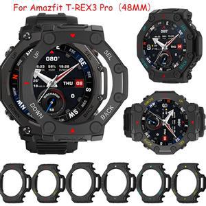 Huami Amazfit T-rex 3 Pro 48mm 스마트워치 케이스용 PC 보호 커버 프레임  충격 방지 쉘 액세서리