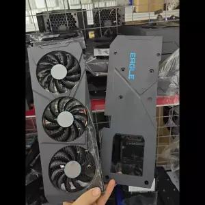 백플레이트가 포함된 Gigabyte RX6600XT EAGLE 그래픽 비디오 카드용 라디에이터 쿨러