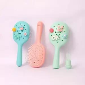 프라픽  두피 마사지 볼륨 헤어 브러쉬 쿠션빗 두피마사지기 두피케 어브 볼륨빗 헤어빗 여성용