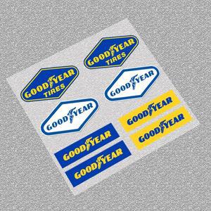 반사 GOODYEAR 타이어 로그인 바이크 오토바이 스티커 자동차 데칼 바이크 오토바이 액세서리